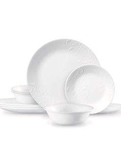Corelle® Madeline 12-piece Dinnerware Set. Service for 4