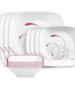 Corelle® Square Splendor 12-piece Dinnerware Set. Service for 4