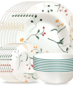 Corelle® Wildflower Scatter 32-piece Dinnerware Set. Service for 8