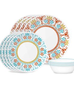 Corelle® Global Collection Terracotta Dreams 12-piece Dinnerware Set. Service for 4