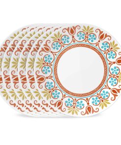 Corelle® Global Collection Terracotta Dreams 10.25 Dinner Plates. 6-pack
