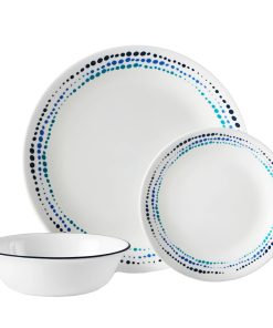 Corelle® Ocean Blues 12-piece Dinnerware Set. Service for 4