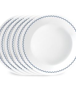 Corelle® Caspian Lace 8.5 Lunch Plate. 6 pack