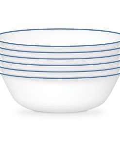 Corelle® Botanical Stripes 18-ounce Cereal Bowls. 6-pack