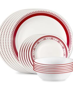 Corelle® Sadie 18-piece Dinnerware Set. Service for 6