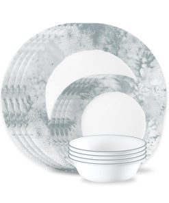 Corelle® Salt Wash 12-piece Dinnerware Set. Service for 4