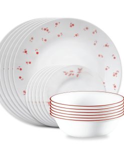 Corelle® Sweet Flora 18-piece Dinnerware Set. Service for 6