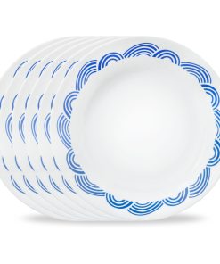 Corelle® Rolling Waves 8.5 Lunch Plate. 6-pack