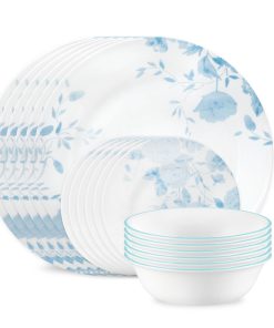 Corelle® Blue Bouquet 18-piece Dinnerware Set. Service for 6