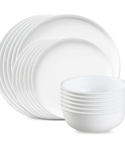 Corelle® Luxe Atlas 18-piece Dinnerware Set. Service for 6