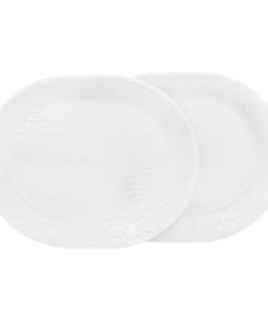 Corelle® Cherish 12.25 Serving Platters. 2-pack